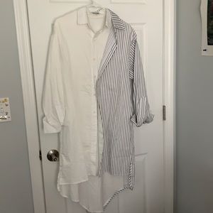 Fashion nova long shirt size M